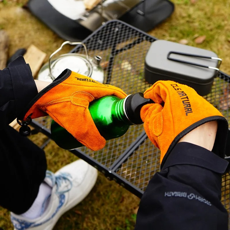 Heat Resistant BBQ Gloves Cowh - Heat Resistant Glove ulasan dan harga