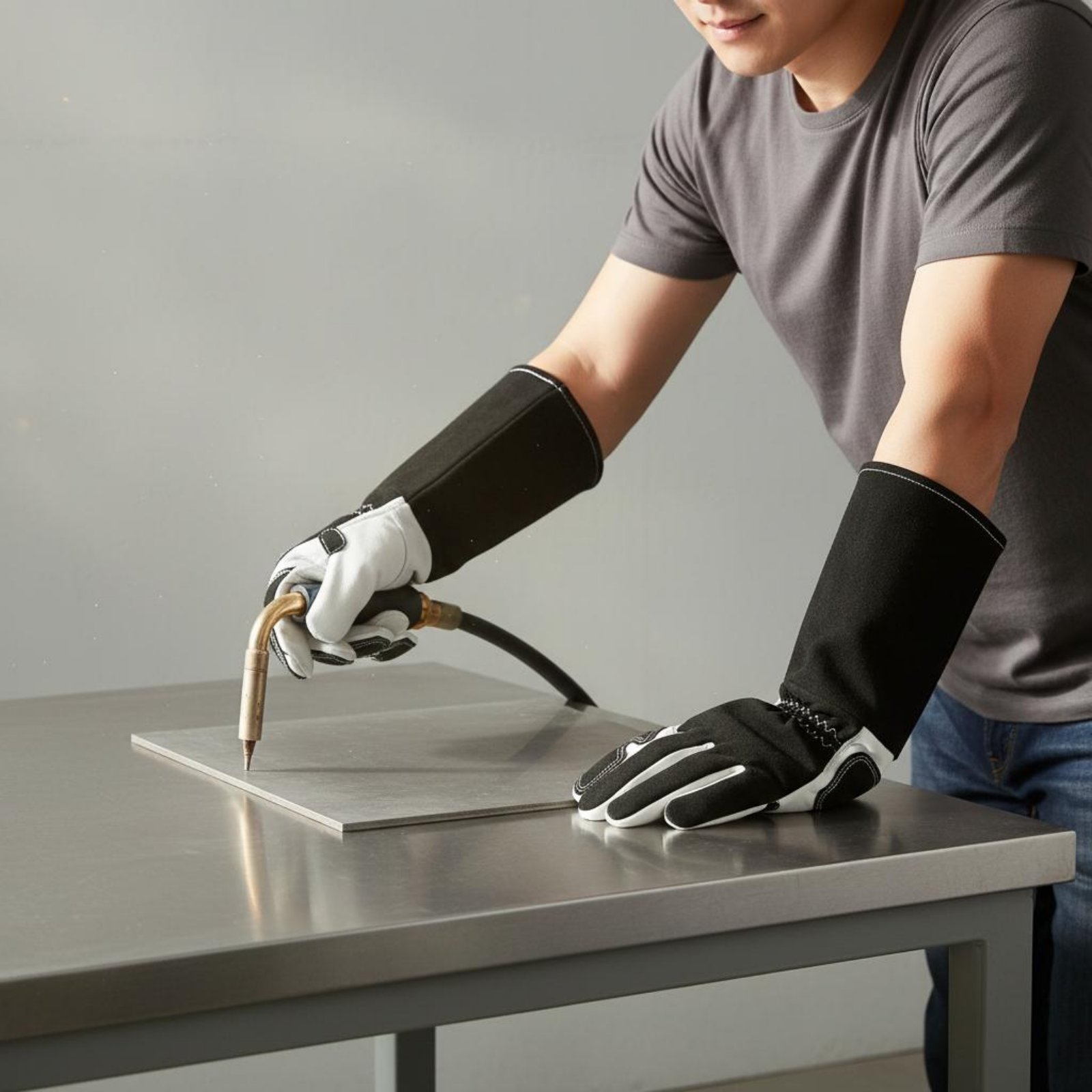 TIG Metalworking Gloves Flexib - Heat Resistant Glove ulasan dan harga