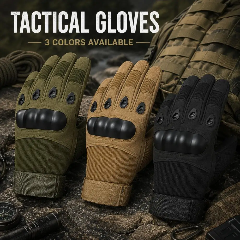 Hard Impact-Resistant Tactical - Work Glove Impact ulasan dan harga