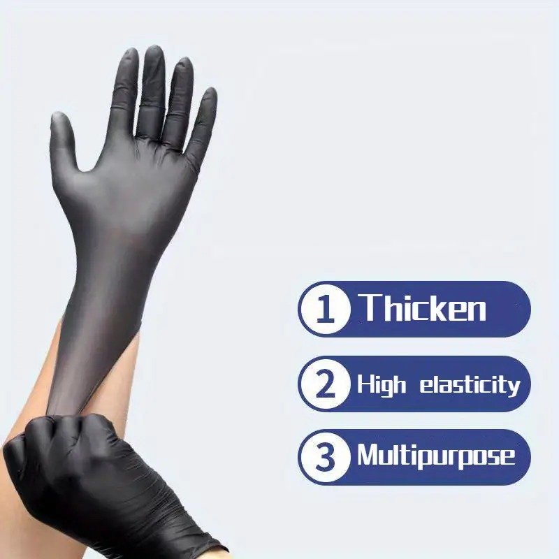 100/50/20PCS Nitrile Gloves Th - Nitrile Mechanic Glove ulasan dan harga