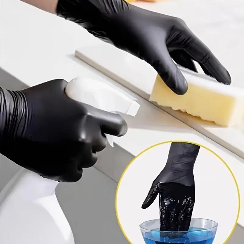 100/50/20PCS Nitrile Gloves Th - Nitrile Mechanic Glove ulasan dan harga