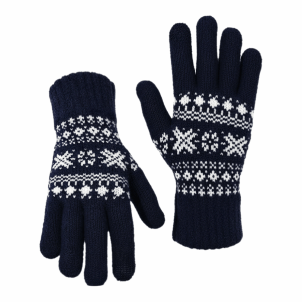 Touch Screen‌ Full Finger Knit - Winter Glove Insulated ulasan dan harga